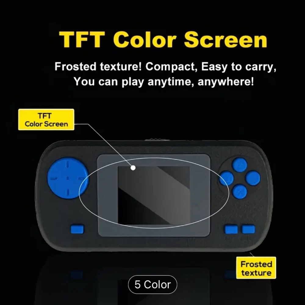 Retro Handheld Gaming Console - Picture 7 of 9